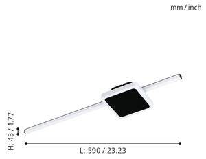 Eglo 99609 - LED Лампа SARGINTO 1xLED/6,3W/230V + 1xLED/5,4W