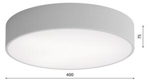 LED Плафониера CLEO LED/43W/230V 4000K Ø 40 см сив