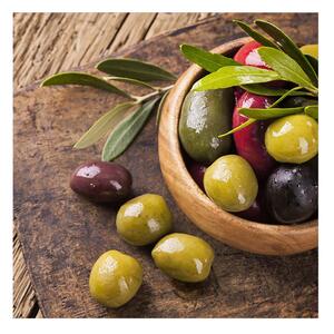 KITCHEN OLIVES КАРТИНА СТЪКЛО 30/30 СМ