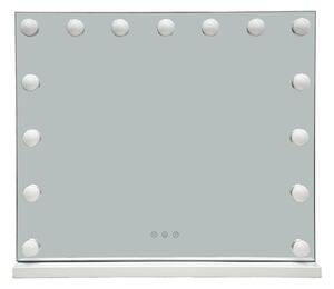 Hollywood led огледало желязо бяло 60x12x52.3см