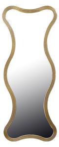 Огледало Boulen дърво в златен цвят 51x2x126см
