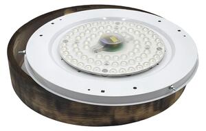Brilagi - LED таванно осветително тяло CARVALHO SMOKEY LED/36W/230V, дъб, диам. 47,5 см