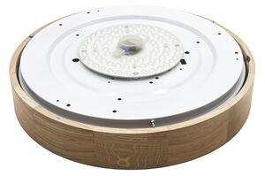 Brilagi - LED таванно осветително тяло CARVALHO LED/36W/230V, дъб, диаметър 47,5 см