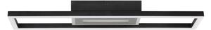 Brilliant-LED RGBW Stm таванно осветително тяло BESSON LED/20W/230V 3000-6500K черно + с дистанционно управление