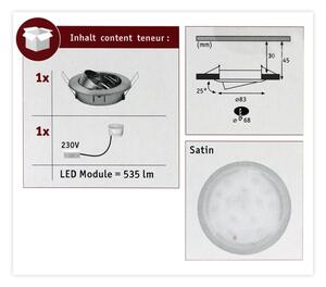 Paulmann 93979 - LED/6,8W IP23 Луничка за баня COIN 230V