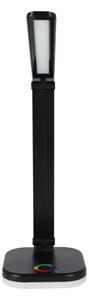LED RGBW димируема настолна лампа с безжично зареждане LED/7W/5V USB черна