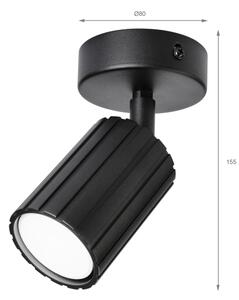 Brilagi - Точково осветително тяло CRISPINA 1xGU10/10W/230V черно