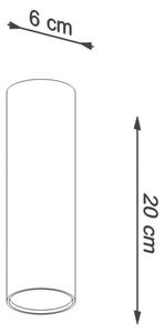 Sollux SL.1001 - Спот LAGOS 1xGU10/40W/230V 20 cм черен