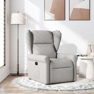 VidaXL Recliner Chair Cloud Grey Fabric