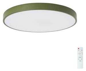 Brilagi - LED димируемо таванно осветително тяло POOL LED/60W/230V 3000-6000K 60 cm зелено+дистанционно управление