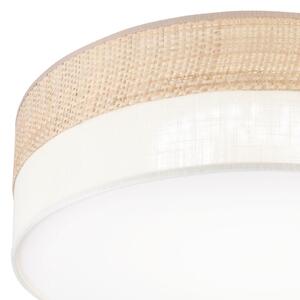 LED таванно осветително тяло SIRJA BOHO LED/36W/230V диам. 45 см бежово/кремаво