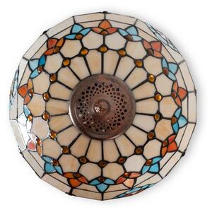 Brilagi - Tiffany витражна подова лампа MIRABELLA 2xE27/60W/230V