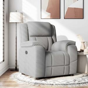 VidaXL Recliner Chair Cloud Grey Fabric