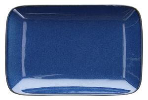 Дълбоко правоъгълно плато JAP BLUE, 27,5x18,5 см, синьо