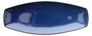 Правоъгълно плато JAP BLUE, 37x15 см, синьо