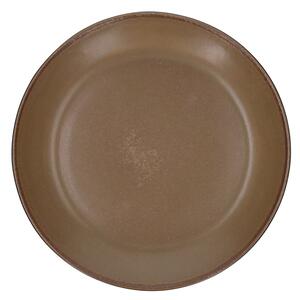 Десертна чиния TERRACOTTA BROWN BISCUIT, 21 см