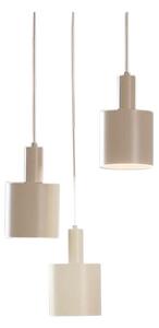 Lindby - Ovelia 3 Round Висяща Лампа Beige Lindby