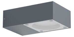 Ideal Lux - Външно стенно осветително тяло SIRIO 1xGX53/9W/230V IP65 антрацит