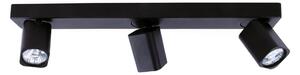 Ideal Lux - LED точково осветително тяло RUDY 3xGU10/7W/230V CRI 90 черно