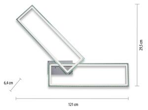 Leuchten Direkt14635-55-LED RGB Димируем плафон FELIX 34,5W/230V+д.у