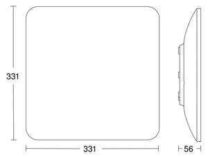 Steinel 067526 - LED Плафон със сензор RS PRO S30 Q SC 26W/230V 3000K