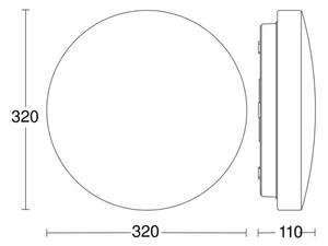 Steinel 069766- LED Лампа за баня RSPRO P2 LED/14W/230V 3000K IP54