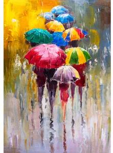 COLORFUL UMBRELLAS КАРТИНА 100/70 СМ