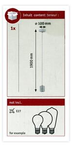 Paulmann 79750 - 1xE27/20W Висящ полилей NORDIN 230V