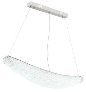 Globo 68524-40 - LED димируем полилей на кабел KRISTALLA LED/40W/230V лъскав хром+дистанционно управление