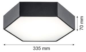 Argon 3823 - LED Лампа ARIZONA LED/22,5W/230V черна