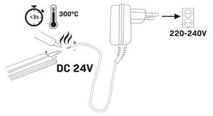 LED Лента NEON 5m LED/48W/24V 4000K IP65