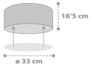 Dalber 82216B - Детска лампа STAR LIGHT 2xE27/60W/230V бял