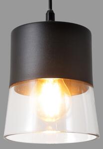 Висящ полилей FERGIE 1xE27/15W/230V черен