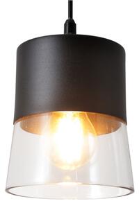 Висящ полилей FERGIE 1xE27/15W/230V черен