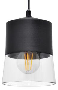 Висящ полилей FERGIE 1xE27/15W/230V черен