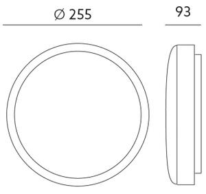 LED Аплик за баня със сензор ORBIS LED/10W/230V IP44