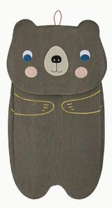 Кафяв текстилен висящ органайзер Darling Bear – OYOY Mini