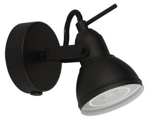 Searchlight 1541BK - Стенен спот FOCUS 1xGU10/50W/230V черен