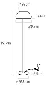 Klausen 107013 - LED Лампион PADDY LED/18W/230V бял