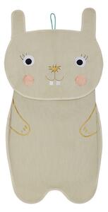 Кремав текстилен висящ органайзер 40x1x82 cm Darling Rabbit – OYOY Mini