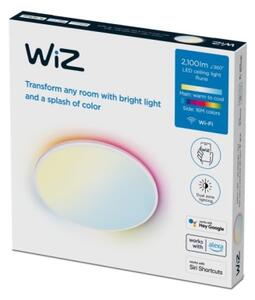 WiZ - LED RGBW Димируем плафон RUNE LED/21W/230V бял Wi-Fi