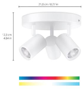 WiZ - LED RGBW Димируем спот IMAGEO 3xGU10/4,9W/230V бял Wi-Fi