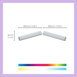 WiZ - Комплект 2x LED RGBW димируема лампа BAR LED/5,5W/230V Wi-Fi