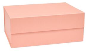 Светлорозова картонена кутия за съхранение с капак 33x25x15 cm Hako – OYOY Living Design