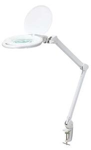 LED Димируема настолна лампа с лупа LED/10W/230V бяла