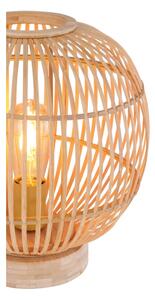 Globo 15368T - Настолна лампа HILDEGARD 1xE27/60W230V бамбукова