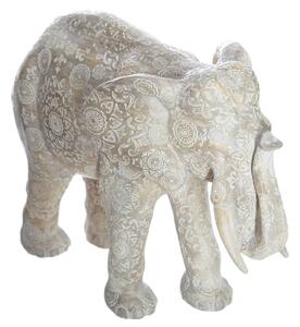 Декоративна фигура atmosphera Enzo, Смола, Бял, 21 cm