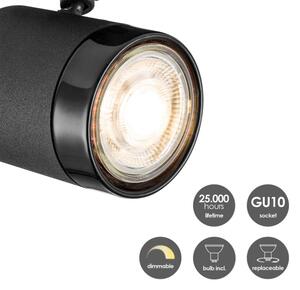 LED Димируем спот MANU 1xGU10/5,8W/230V черен