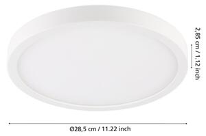 Eglo 900277 - LED Плафон за баня ARGOLIS LED/20,5W/230V IP44 бял