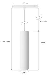 Philips - LED RGB Димируем пендел за релсова система Hue PERIFO LED RGB/5,2W/24V